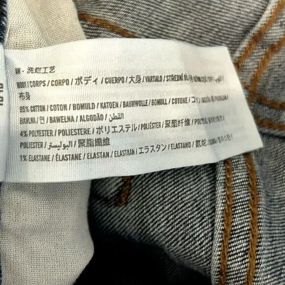 HOLLISTER Mens Epic Flex Blue Jeans 28 W x 30 L Slim Straight Leg Denim - Picture 9 of 9